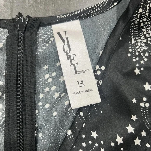 ASOS Violet Women’s Celestial Long Sleeve Going Out Top - Picture 5 of 7